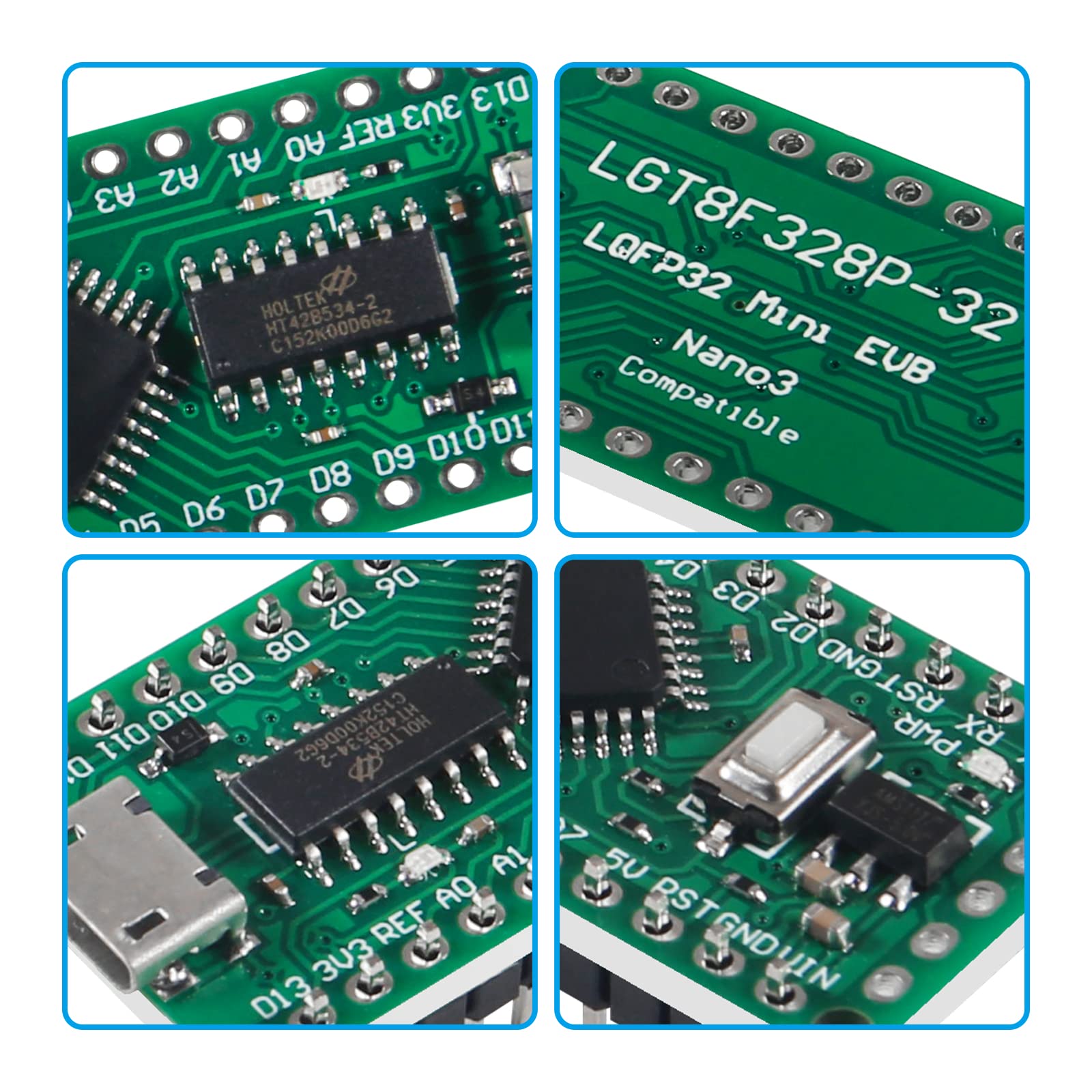 LGT8F328P HT42B534 LQFP32 IC Replaces Arduino NANO V3.0 - Image 6