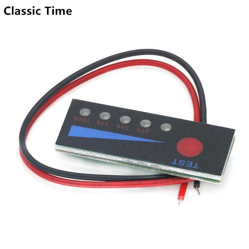 18650 Li-ion Lipo Lithium 12V Lead Acid Battery Level Indicator Tester LCD Display Meter Module - Image 4