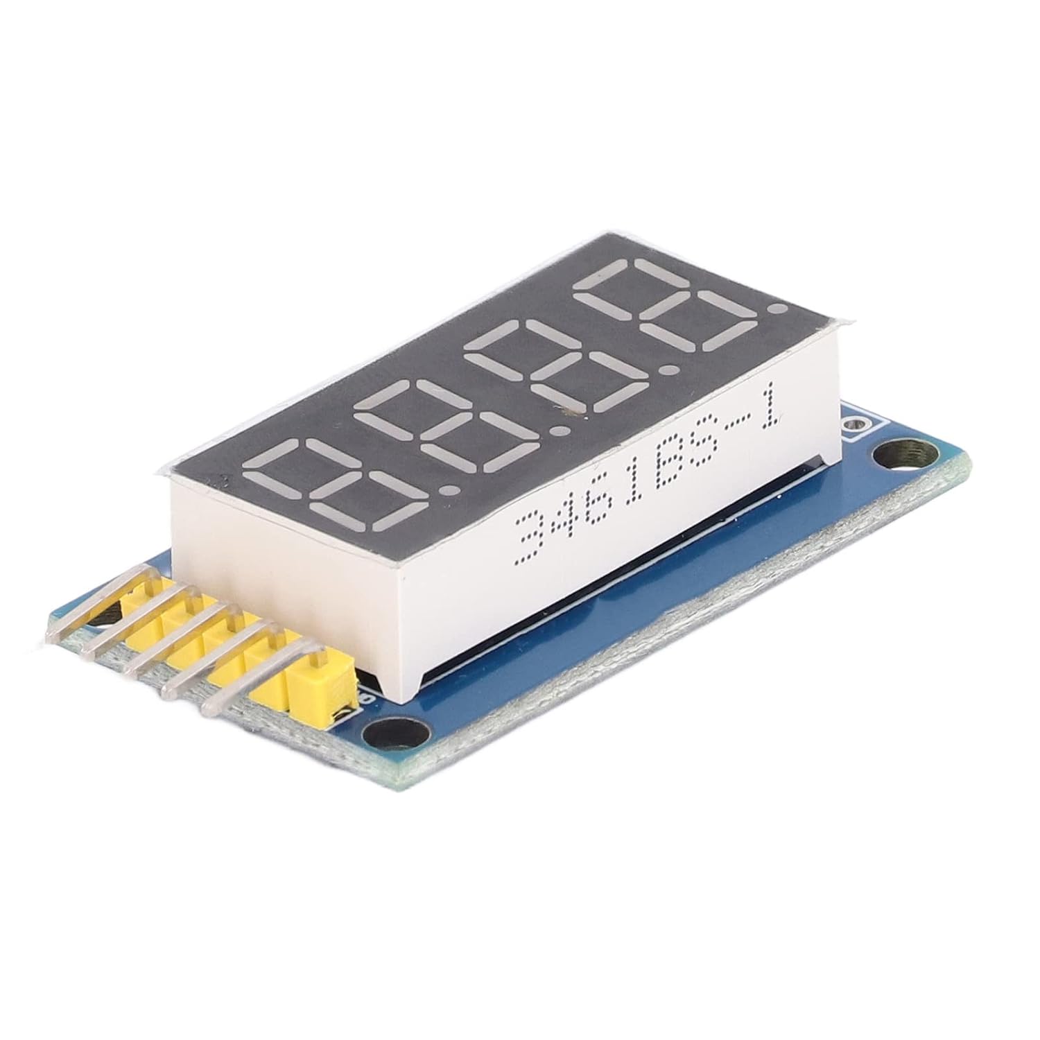 4 Digit Digital Module Unit 74HC595 LED Display Module - Image 3