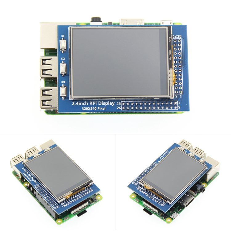 LCD Touch Module 2.4 inch Module With pin - Image 3