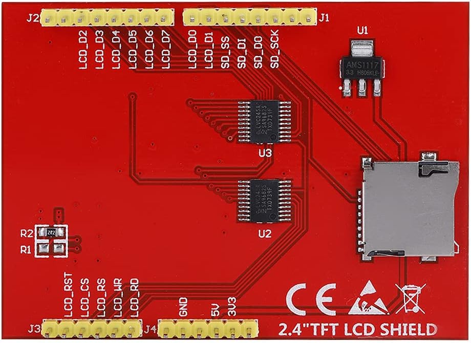 LCD TFT 2.4 inch Touch Display for Arduino UNO And Mega2560 - Image 7