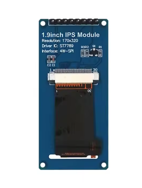 1.9Inch IPS Full Angle TFT Display Screen LCD Screen Color Display Module 170x320 - Image 3