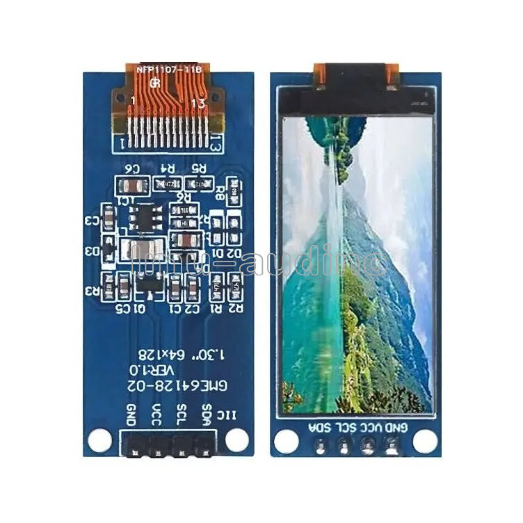 1.3 Inch OLED 64×128 LCD Module OLED Vertical Screen Module for Arduino - Image 2