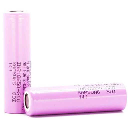 SAMSUNG 18650 Rechargeable Li-ion Battery High Drain INR18650-30Q 3.6V 15A 3000mAh (New)