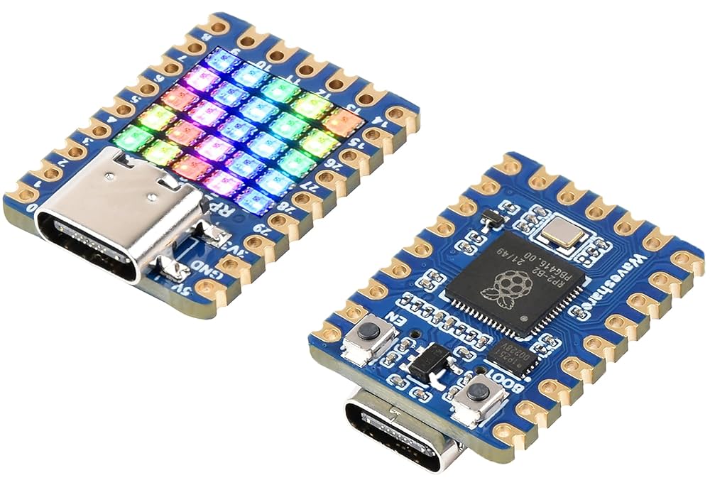 RP2040 Mini Development Board 5 × 5 RGB LED Matrix Development Board Module - Image 7
