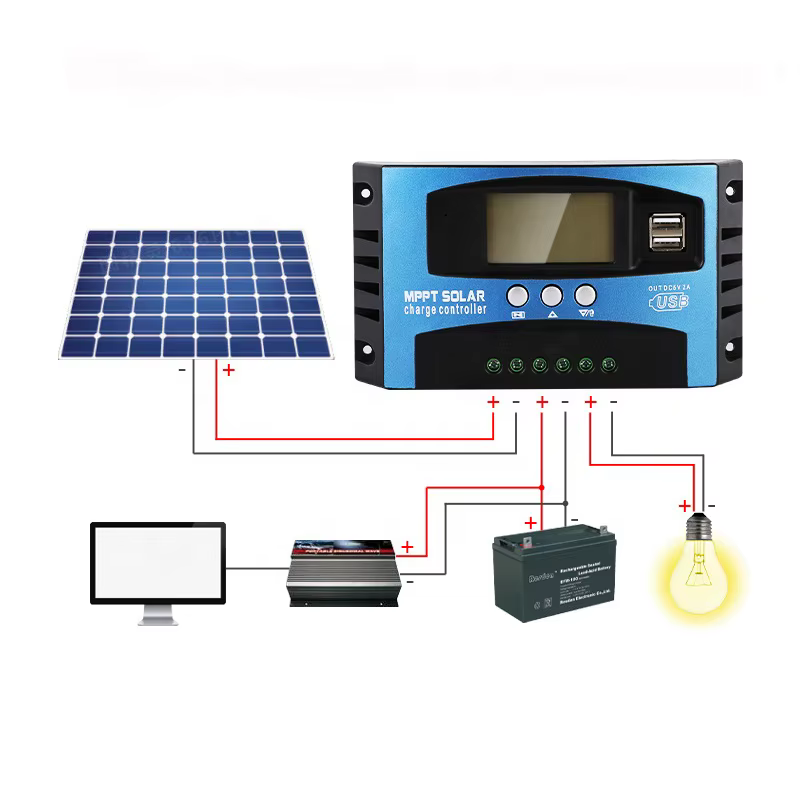 MPPT Solar Charge Controller ( 12V/24V ) 30A With Bluetooth Mobile APP - Image 4