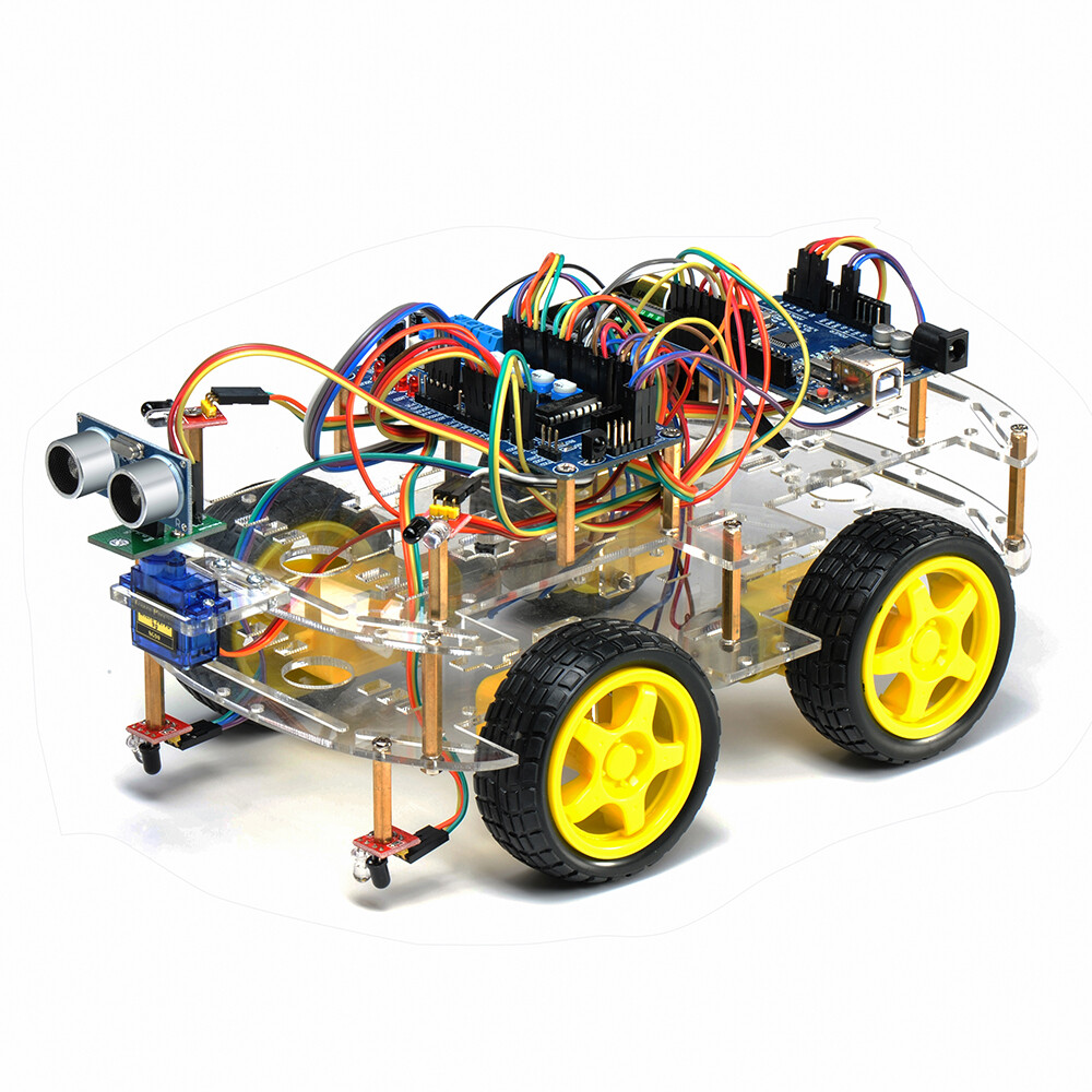 4WD Arduino Smart Robot Car Kit - Image 3
