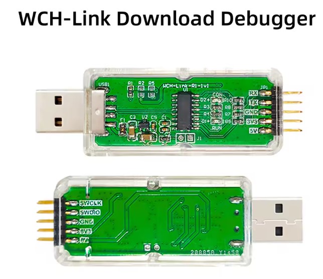 WCH-Link Download Debugger Risc-v Framework Mcu Online Debugging Swd Interface Chip Programming - Image 3