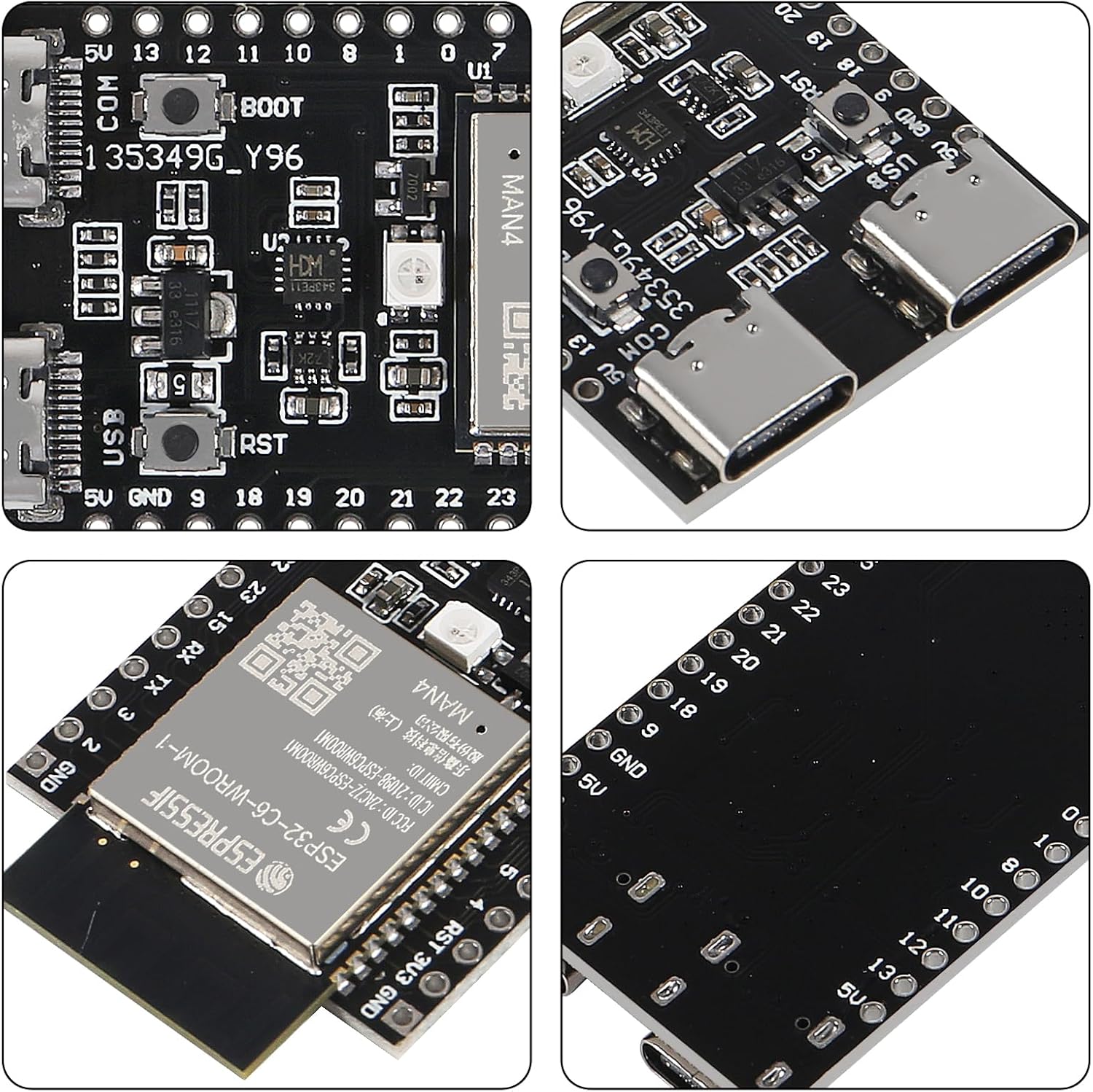 ESP32-C6-WROOM-1 ESP32-C6 ESP32-C6-WROOM-1-N4 Development Board - Image 5