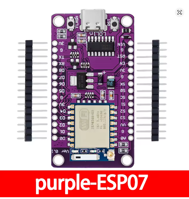 Node mcu Lua ESP8266 Development Board Serial Wireless WiFi Module CH340 ESP-07