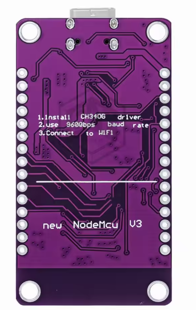 Node mcu Lua ESP8266 Development Board Serial Wireless WiFi Module CH340 ESP-07 - Image 2