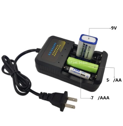 AA/AAA/9v battery charger MS-579 1.2V charger Ni-MH Ni-Cd battery intelligent charger - Image 3