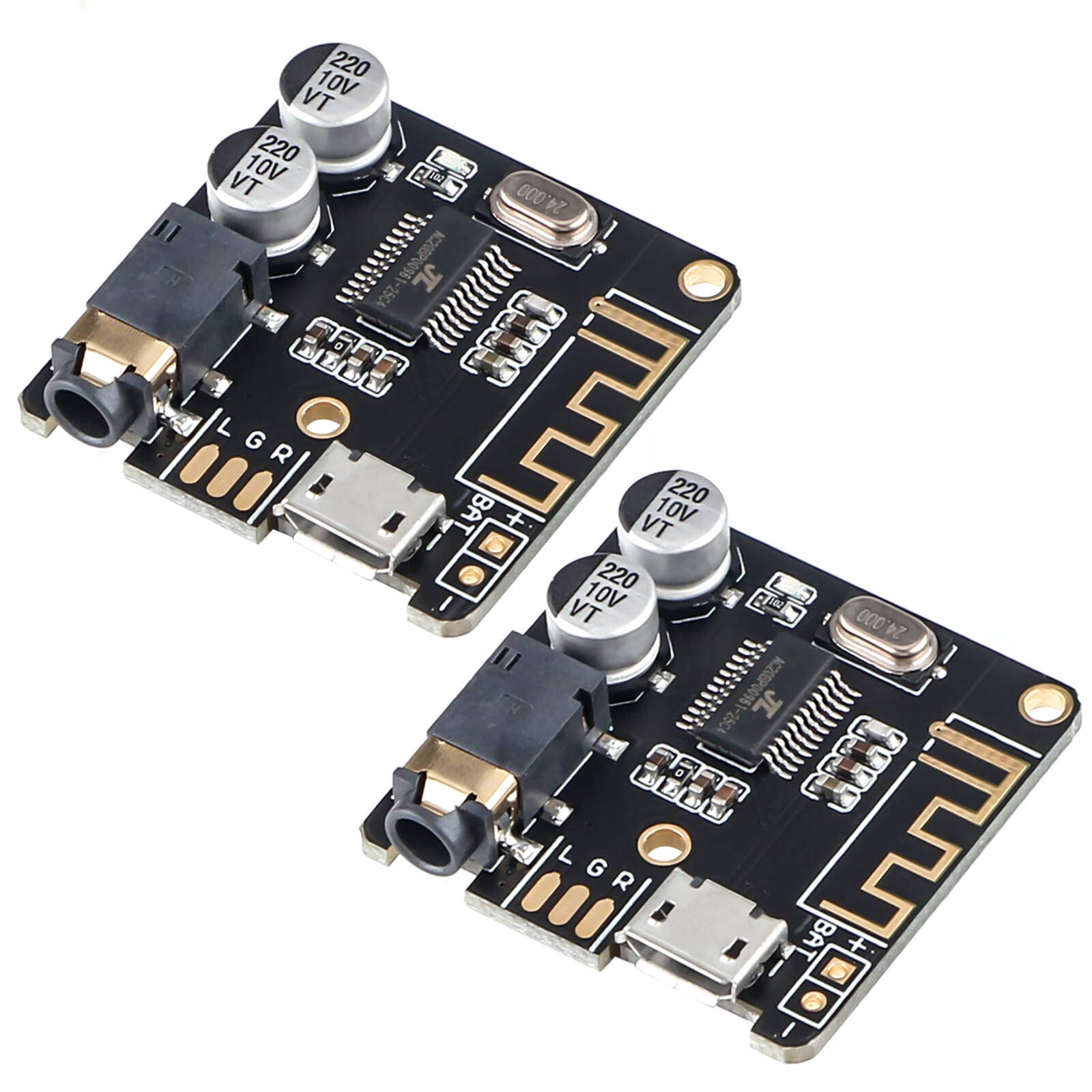 Mini Bluetooth Audio Receiver Board BT5.0 with micro USB