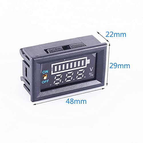 Lithium Battery Capacity Meter Tester – LED Display Voltmeter - Image 5