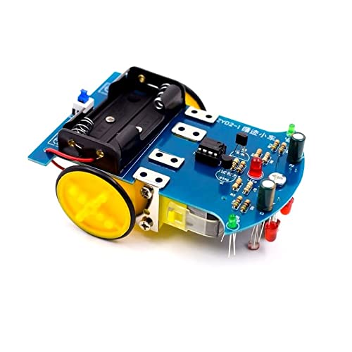 Line Following Robot Kit – DIY Unassembled Soldering Project - Image 8