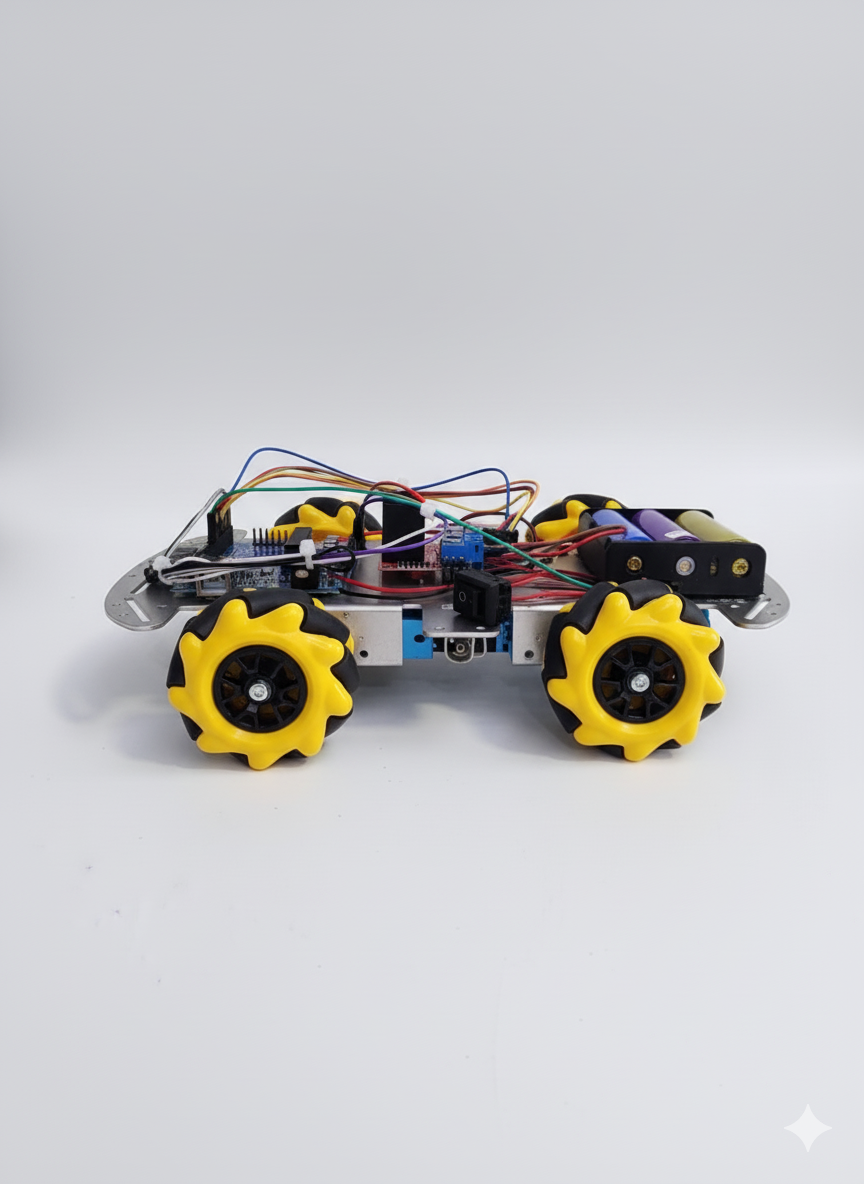 Aluminum Mobile Robot Plateform 4WD - Image 6
