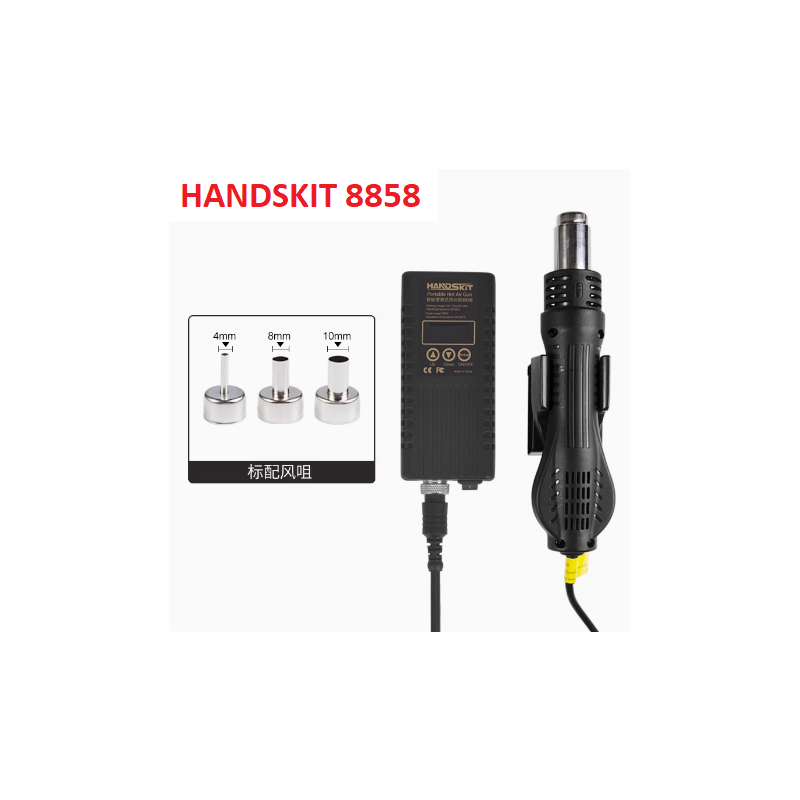 Handskit 8858 adjustable temperature range from 100°C to 500°C - Image 2