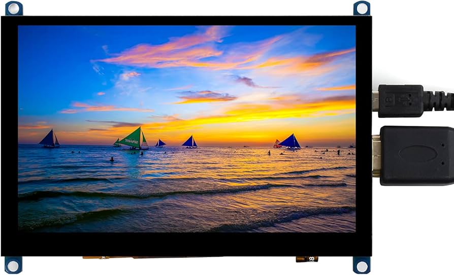 5 inch 800x480 TFT display for Raspberry Pi, HDMI, capacitive touch - Image 2