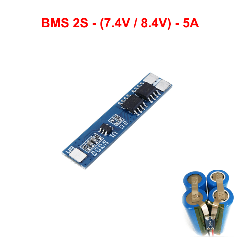 2S 5A Li-Ion Lithium Lipo 7.4V 8.4V 18650 BMS PCM Battery Protection Board - Image 3