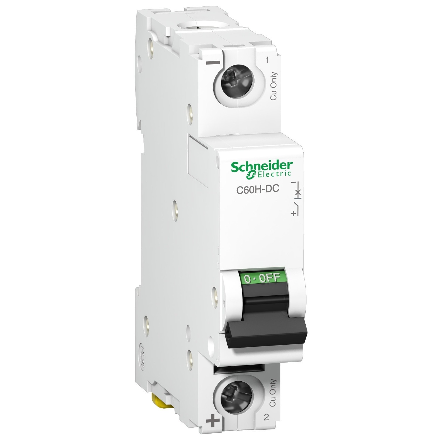 Schneider A9N61501 | miniature circuit breaker – C60H – 1 pole – 1 A – C curve