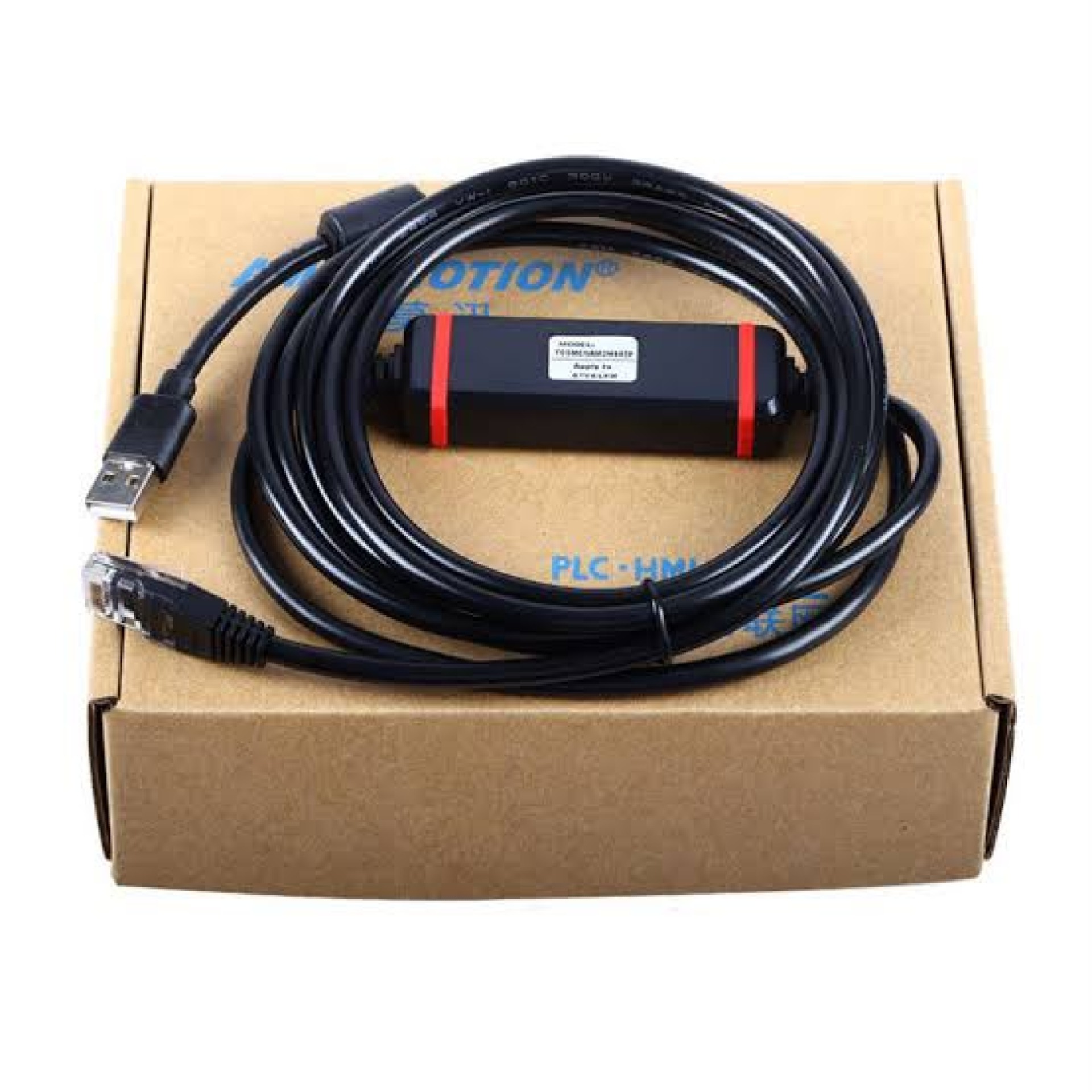 AMSAMOTION TCSMCNAM3M002P – Inverter/Servo Debug Cable (Apply to ATV & LXM)
