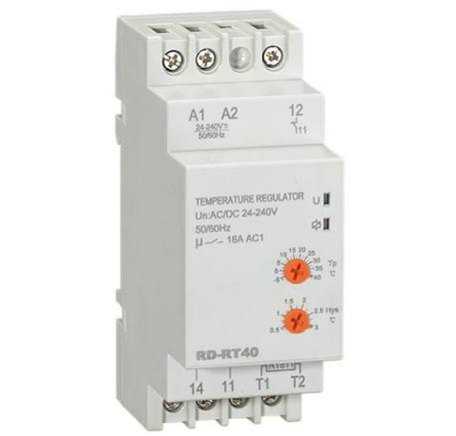 Panel Temperature Regulator Relay with NTC sensor RD-RT40