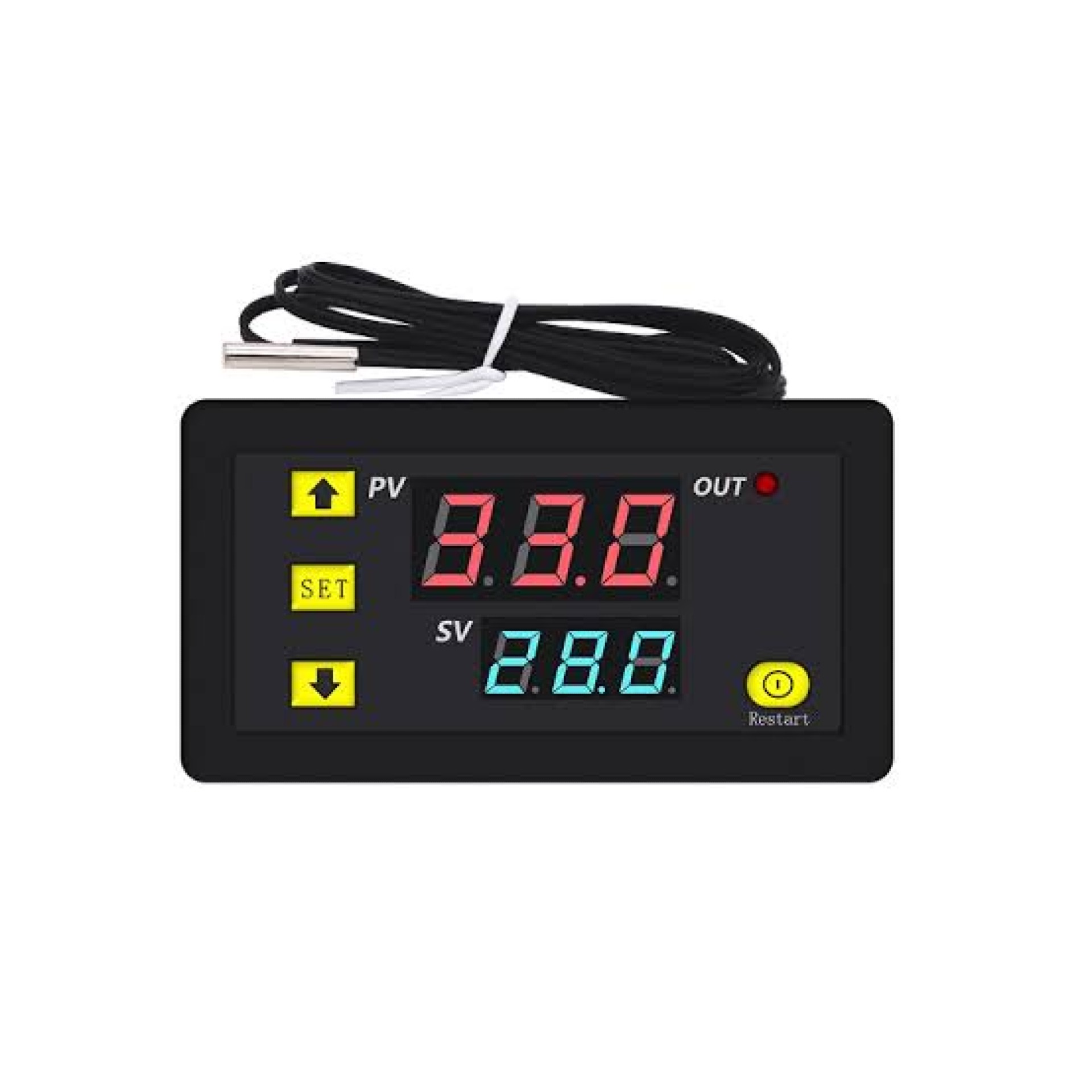 W3230 AC110-220V Digital Temperature Controller Microcomputer Thermostat Switch with 1m Cable
